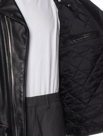 Schott NYC Calf Leather Moto Jacket