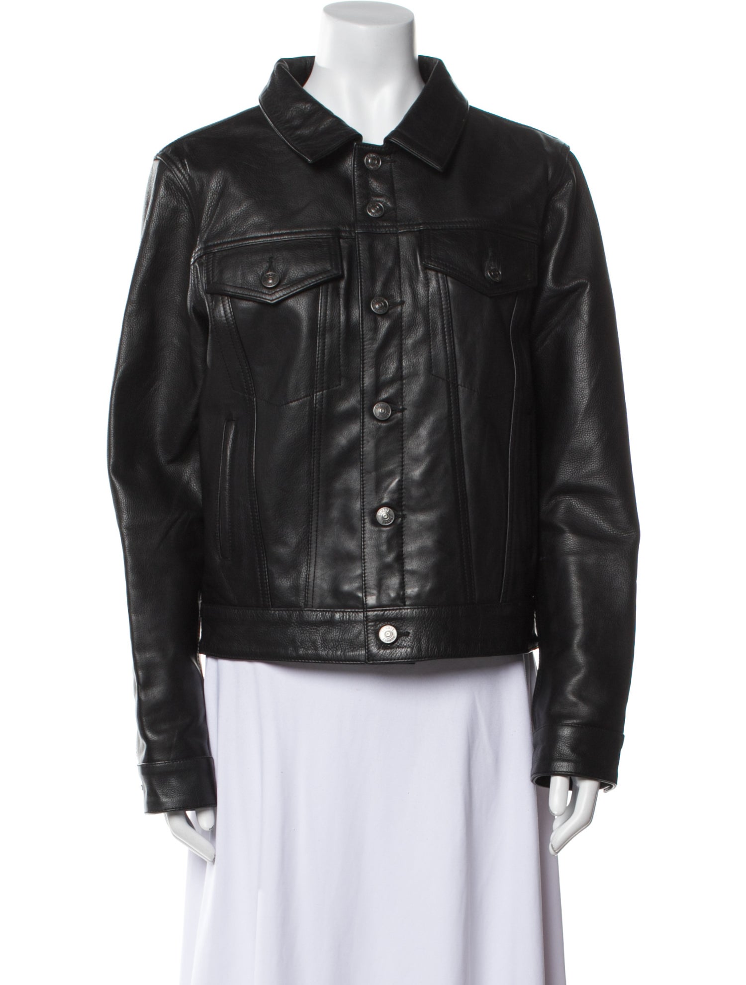Schott NYC Leather Biker Jacket
