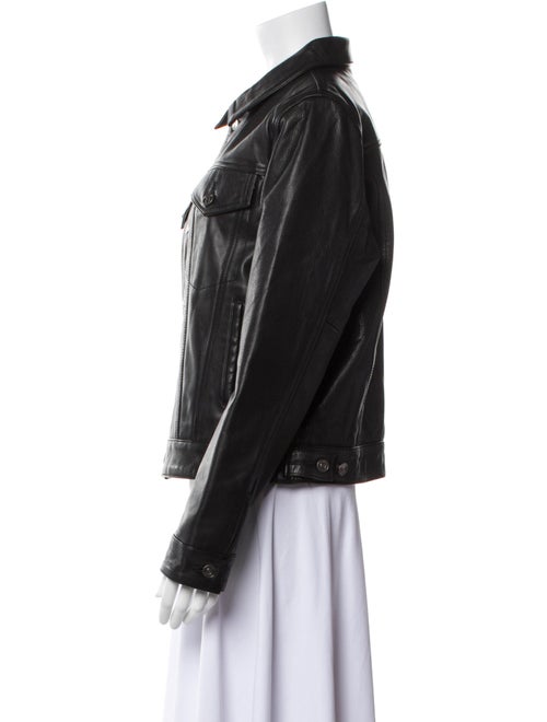 Schott NYC Leather Biker Jacket