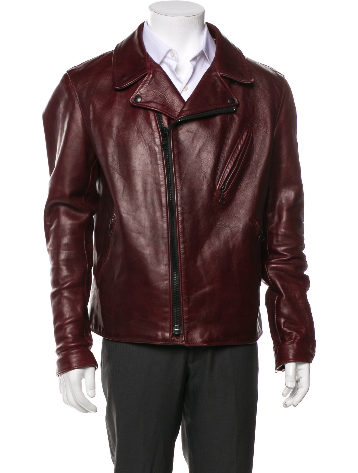 Schott NYC Horween Horsehide Clean Perfecto Leather Moto Jacket