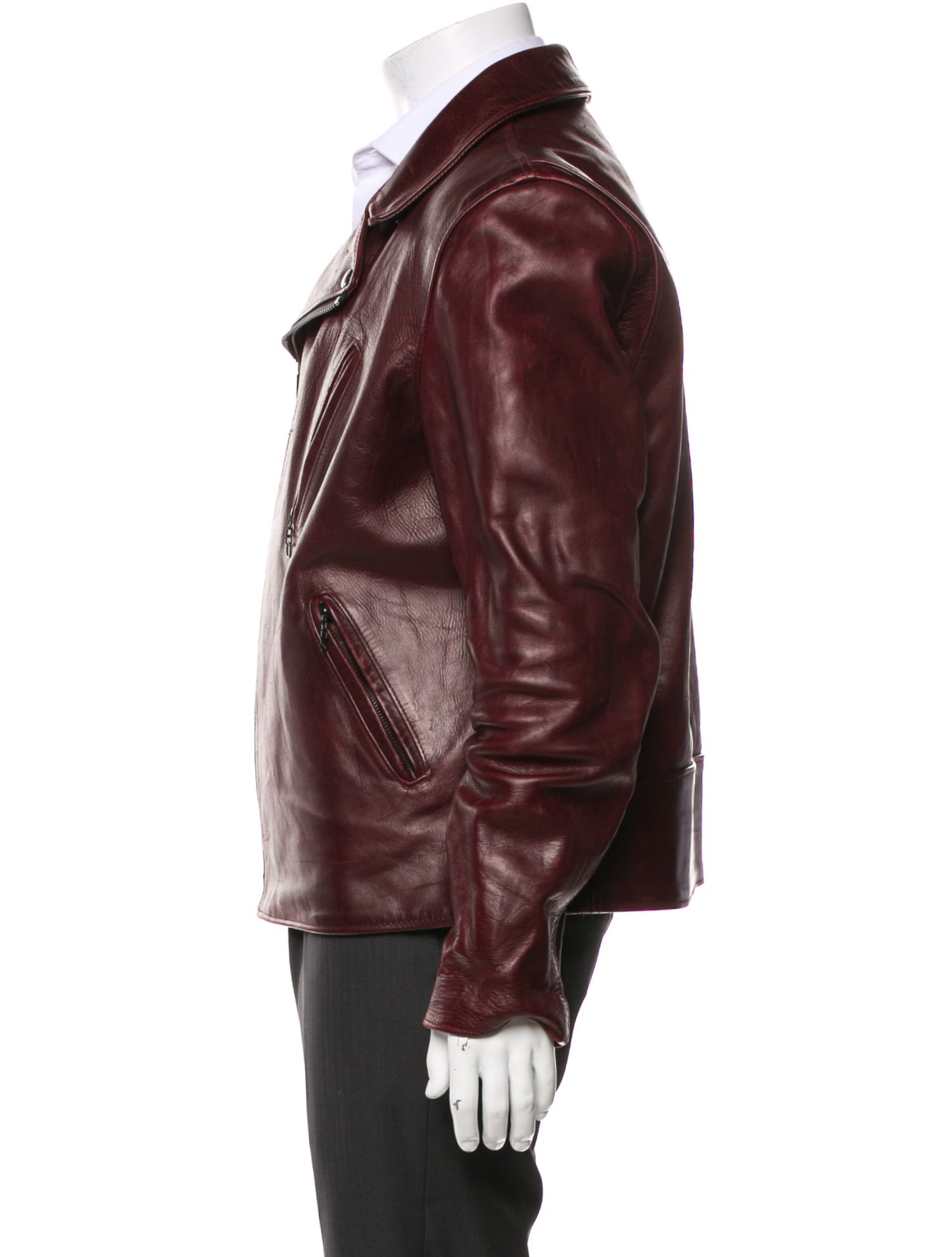 Schott NYC Horween Horsehide Clean Perfecto Leather Moto Jacket