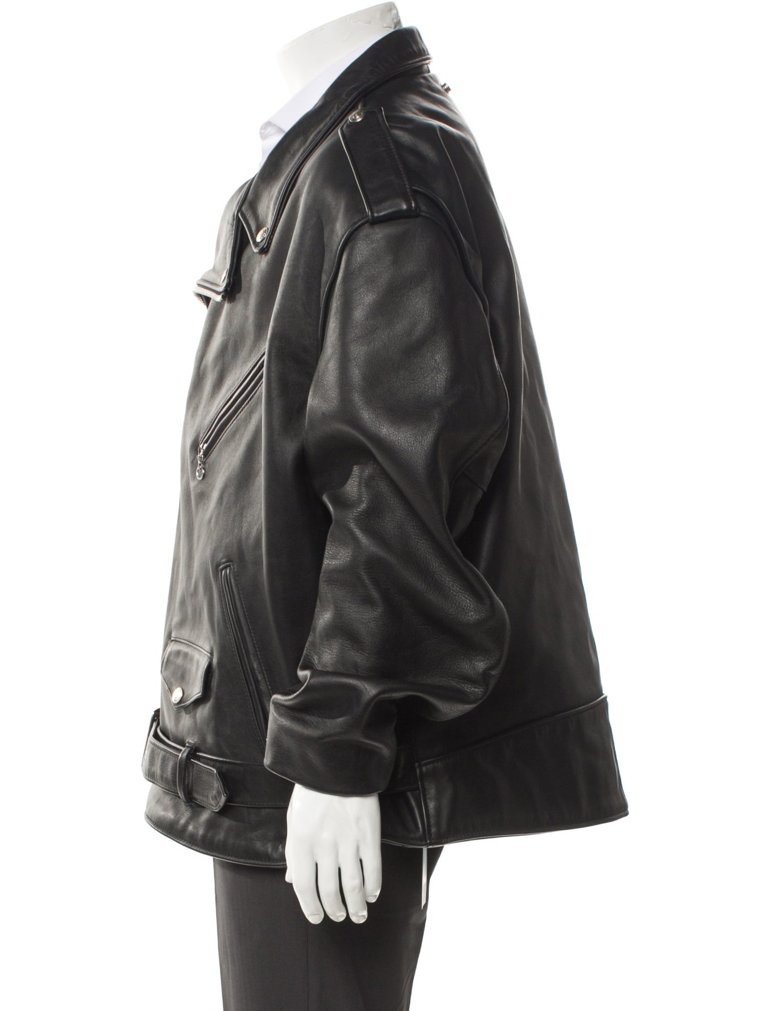 Schott NYC Leather Moto Jacket