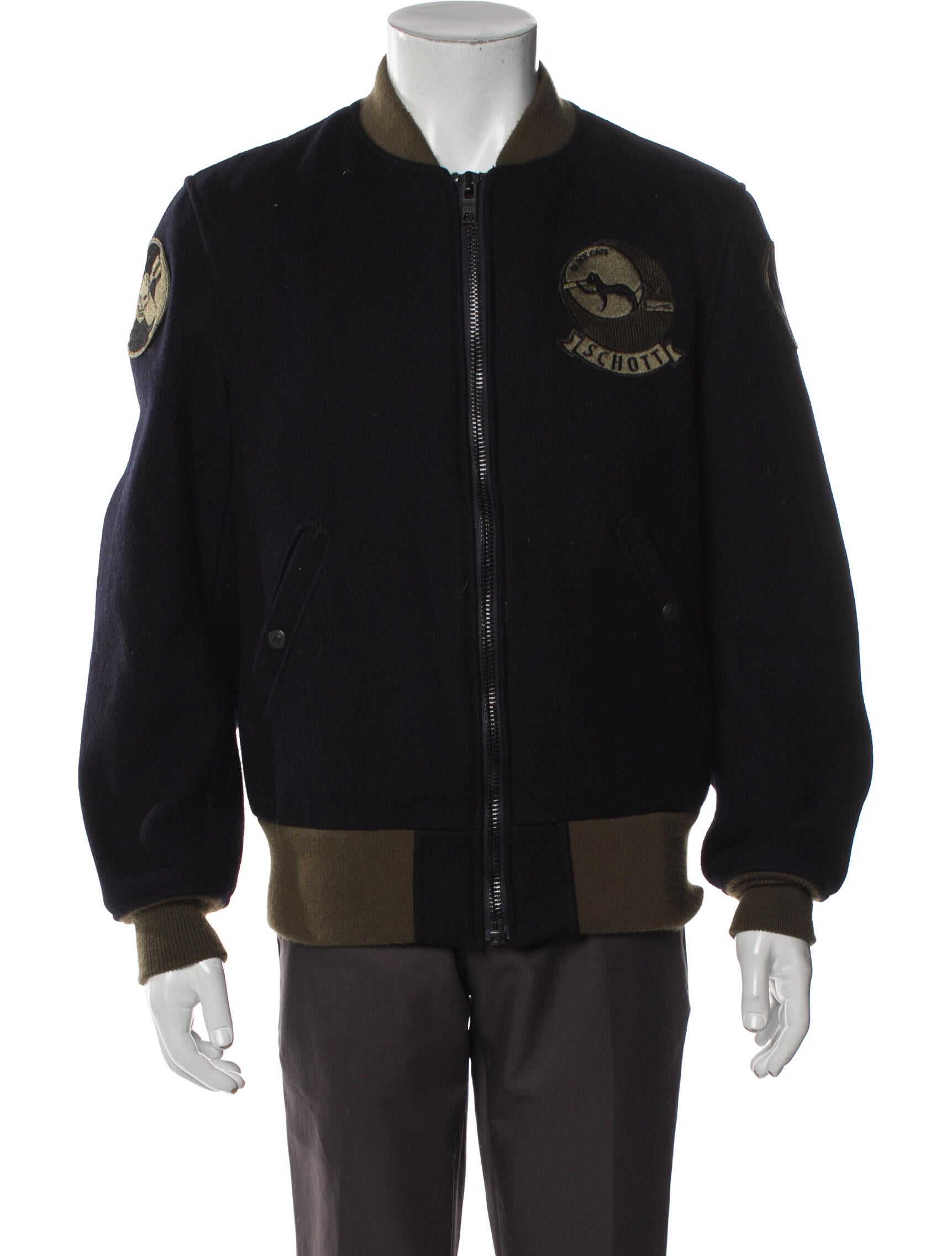 Schott NYC Wool Bomber Jacket w/ Tags