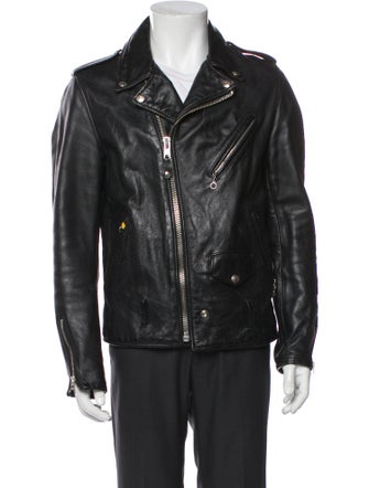 Schott NYC Leather Moto Jacket