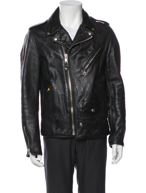 Schott NYC Leather Moto Jacket