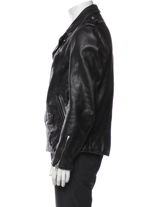 Schott NYC Leather Moto Jacket