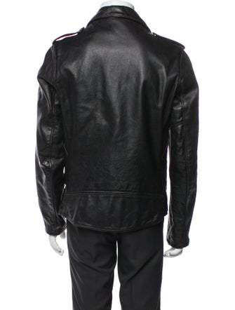 Schott NYC Leather Moto Jacket