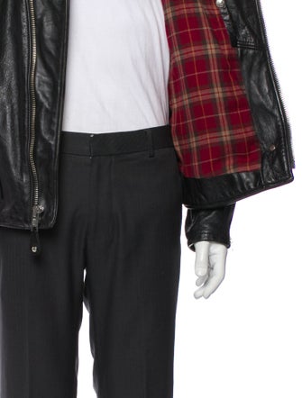 Schott NYC Leather Moto Jacket