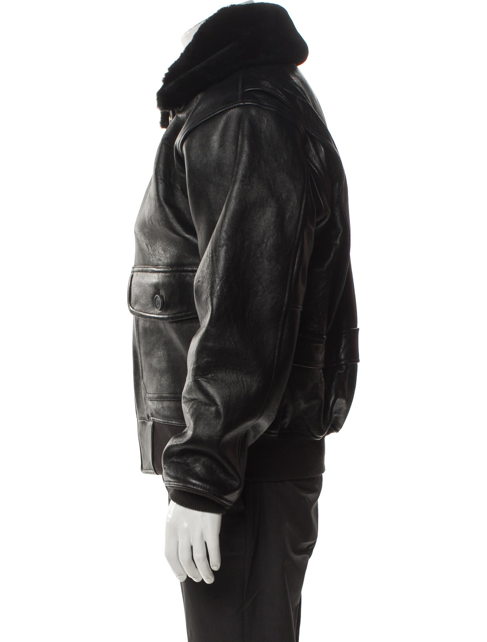 Schott NYC Leather Moto Jacket