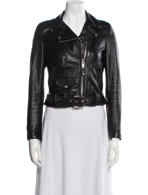 Schott NYC Leather Biker Jacket