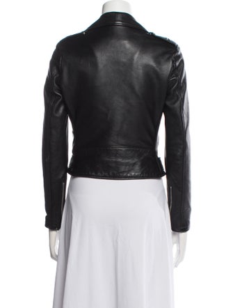 Schott NYC Leather Biker Jacket