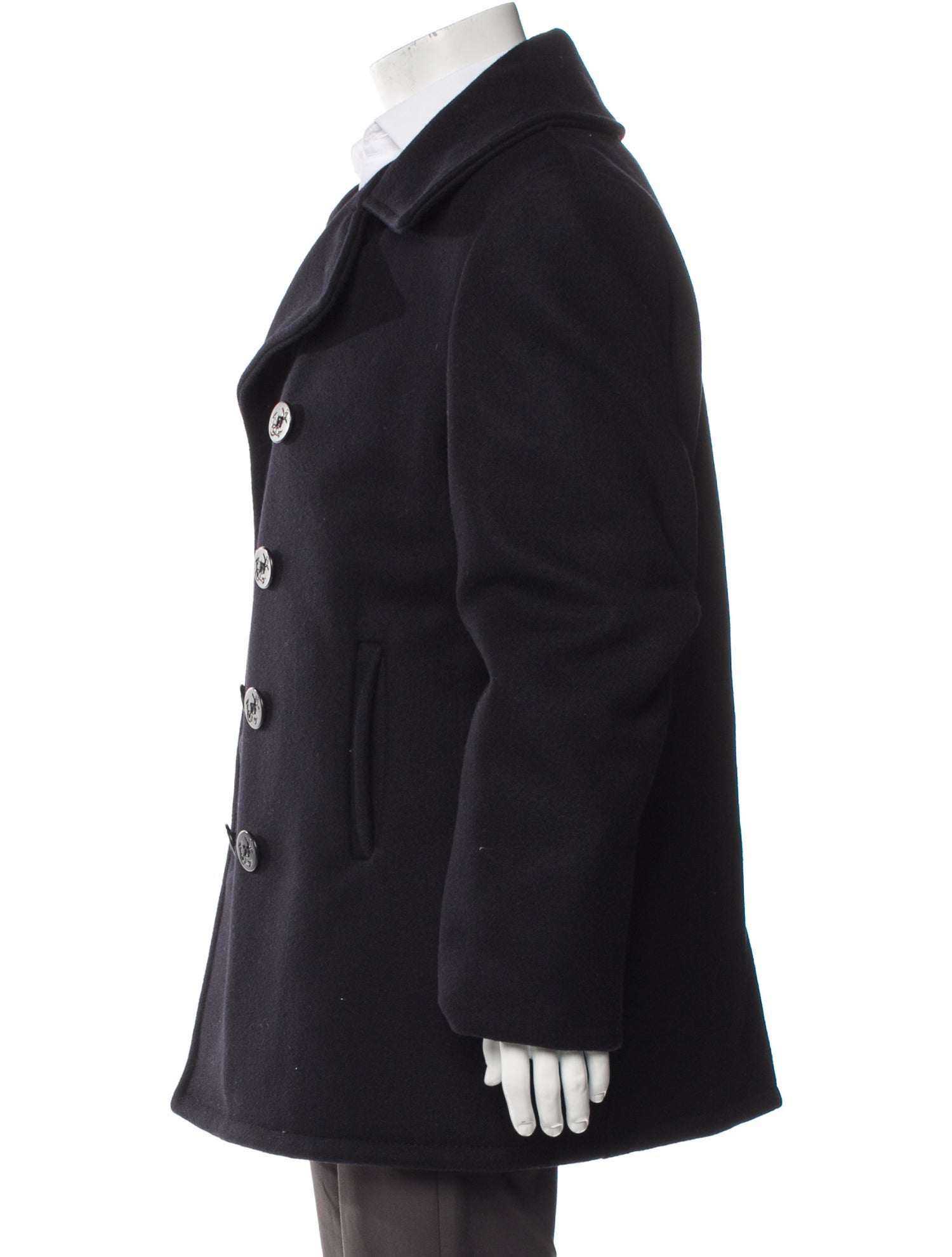 Schott NYC Wool Peacoat