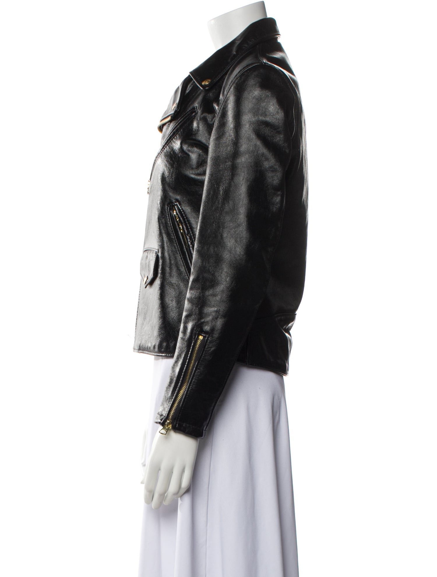 Schott NYC Leather Biker Jacket