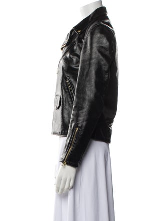 Schott NYC Leather Biker Jacket