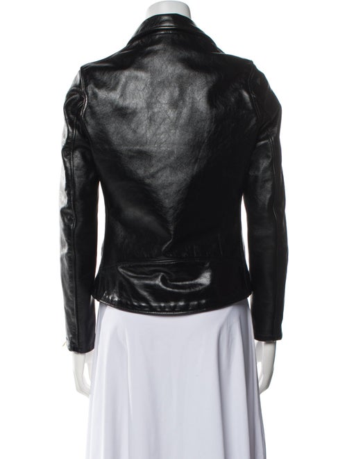 Schott NYC Leather Biker Jacket