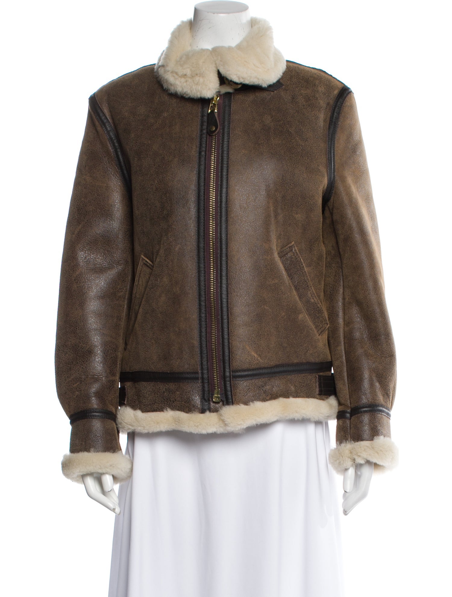 Schott NYC Faux Fur Jacket w/ Tags