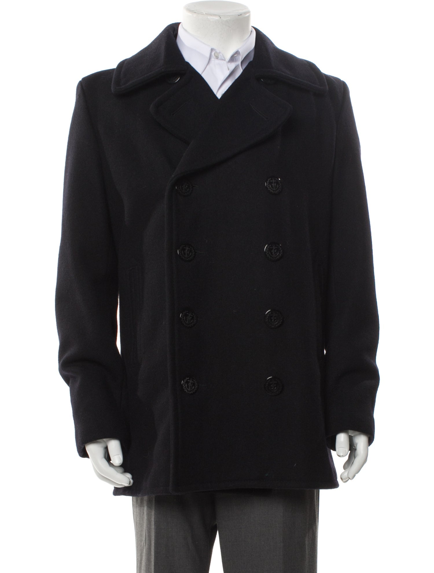 Schott NYC Wool Peacoat