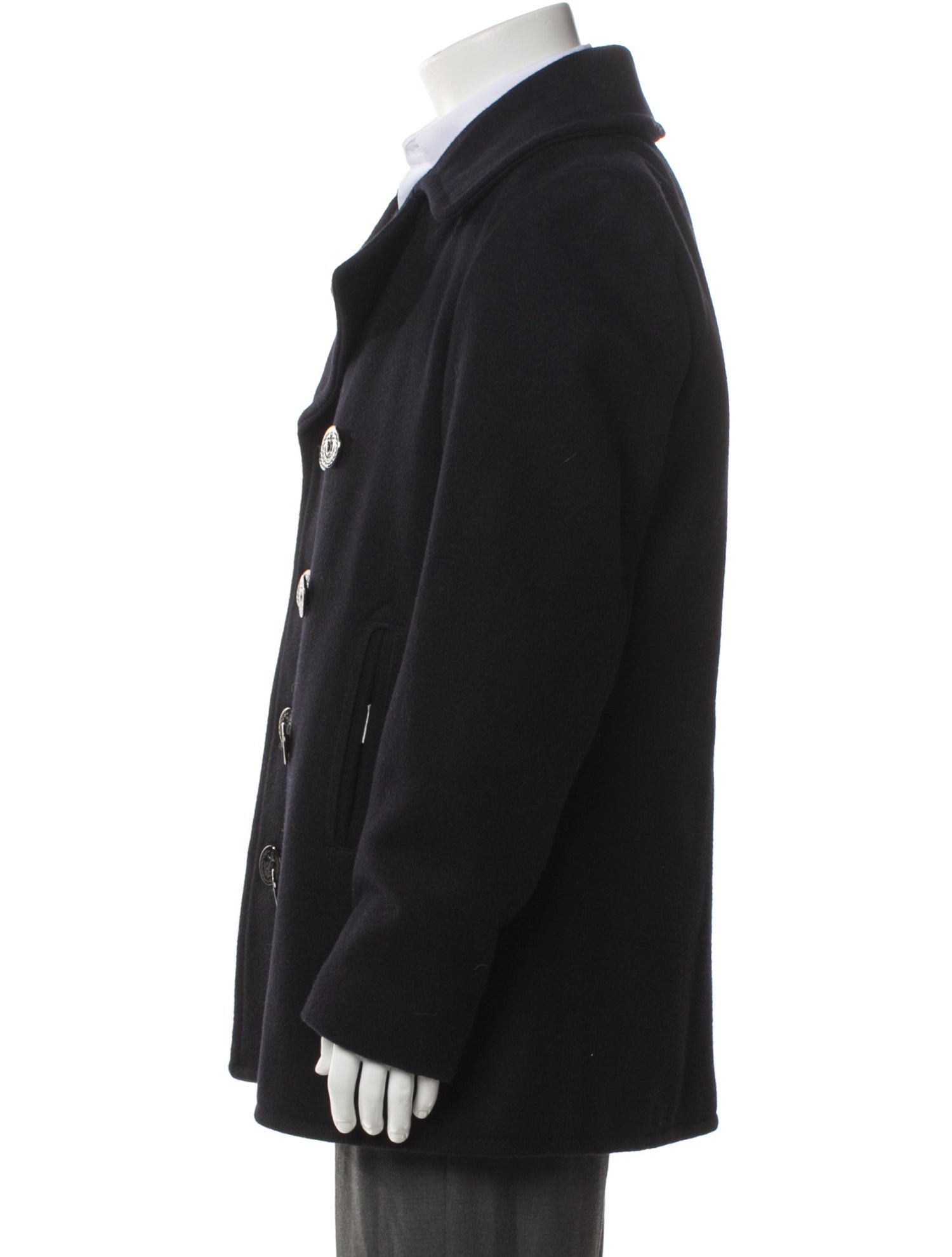 Schott NYC Wool Peacoat