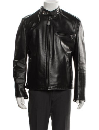 Schott NYC Leather Moto Jacket
