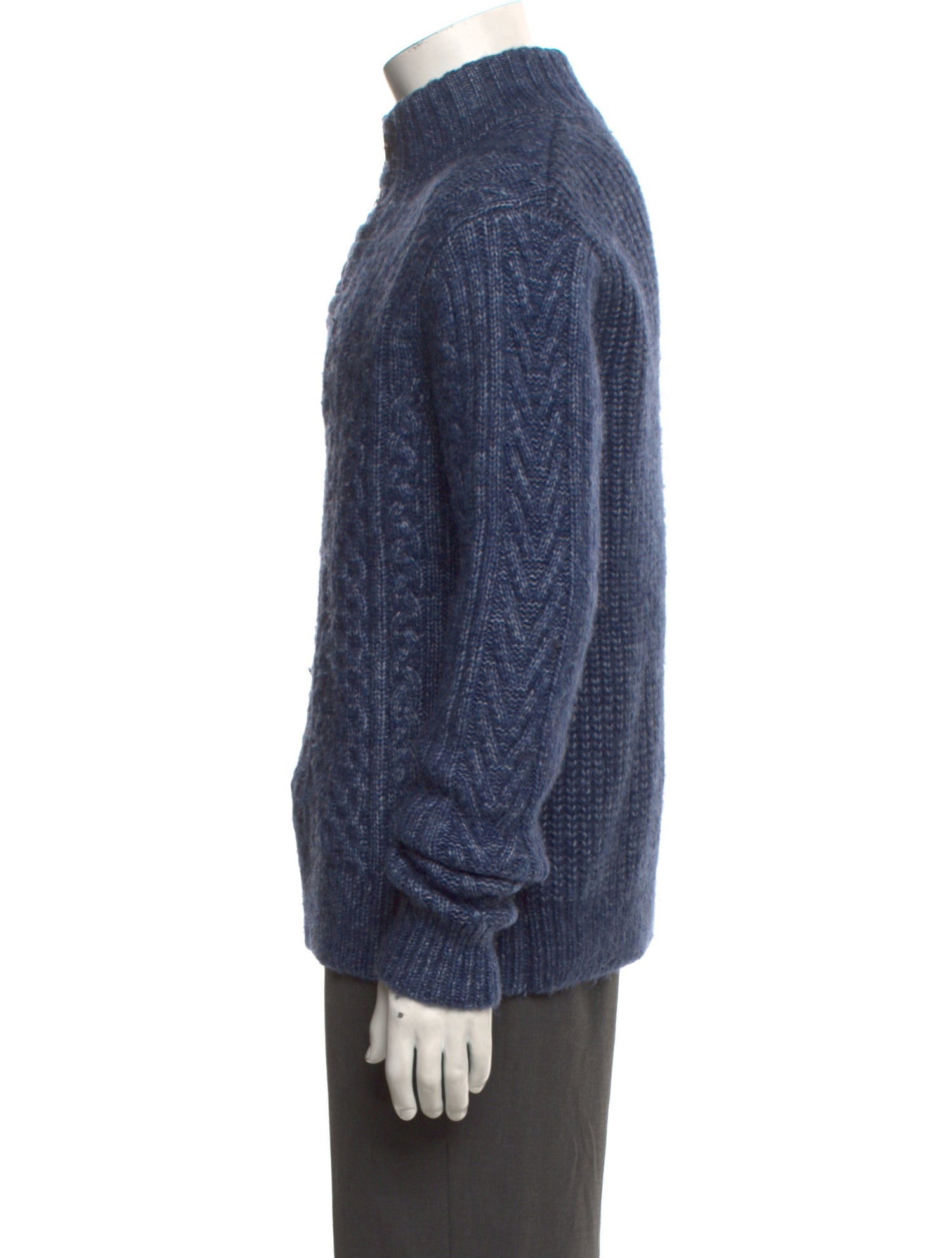 Schott NYC Turtleneck Long Sleeve Pullover