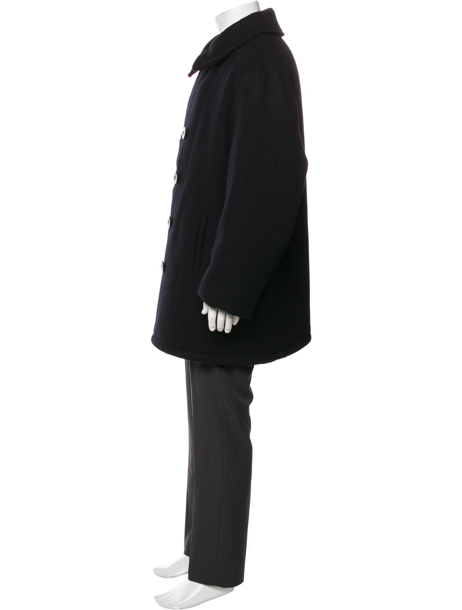 Schott NYC Wool Peacoat