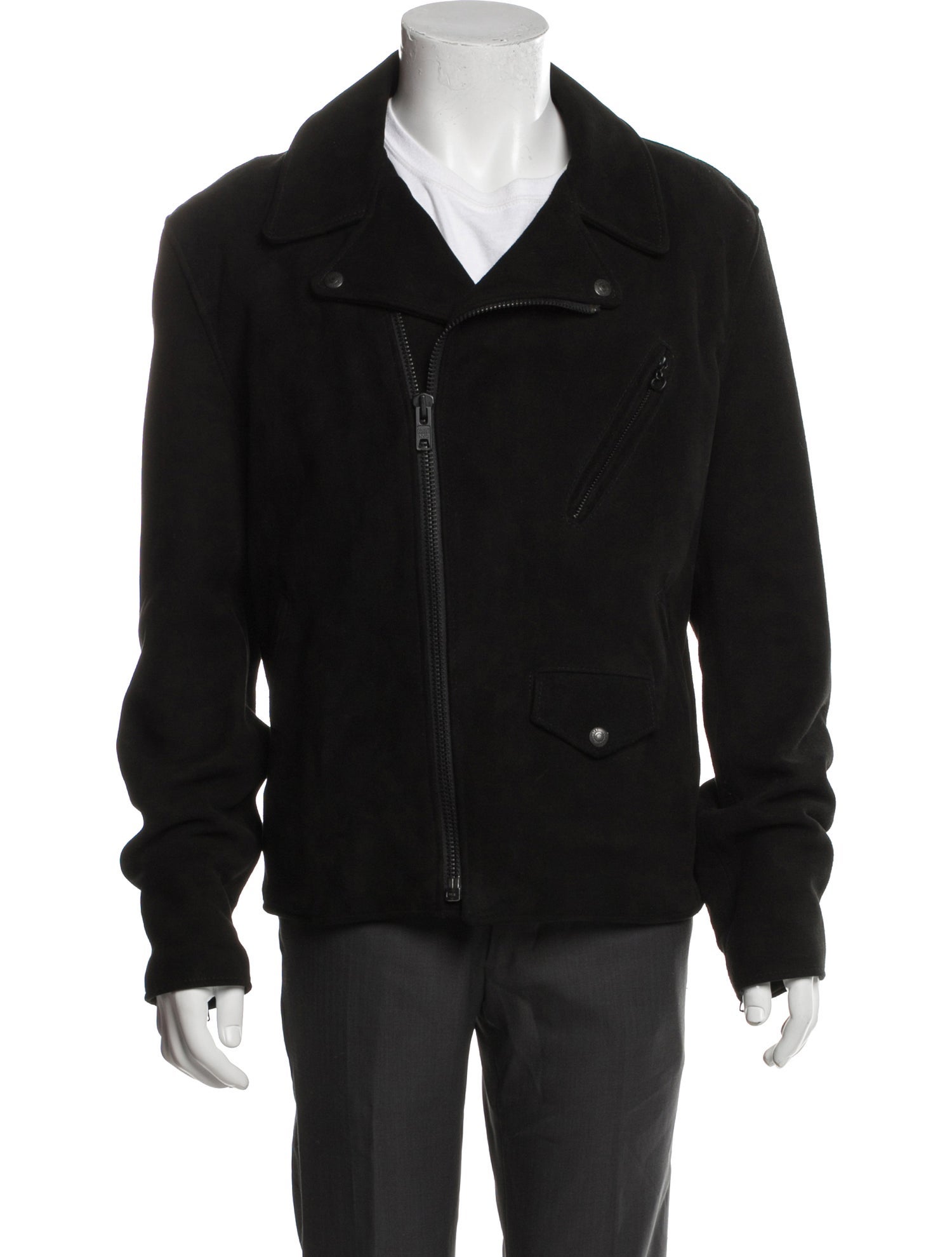 Schott NYC Goat Leather Moto Jacket