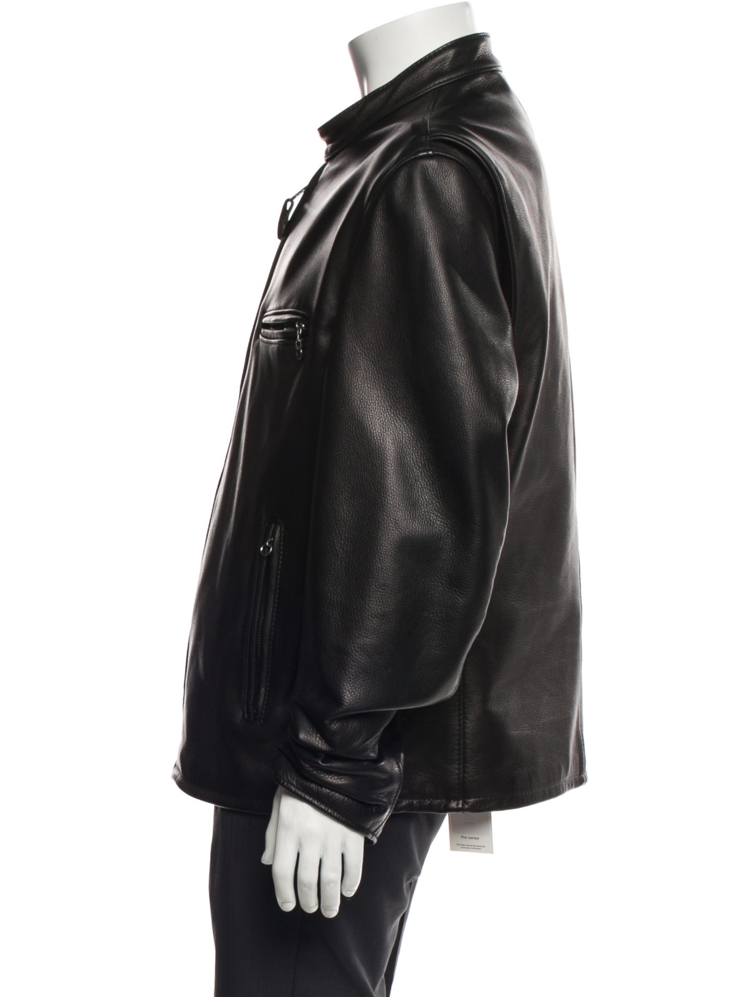 Schott NYC Leather Moto Jacket