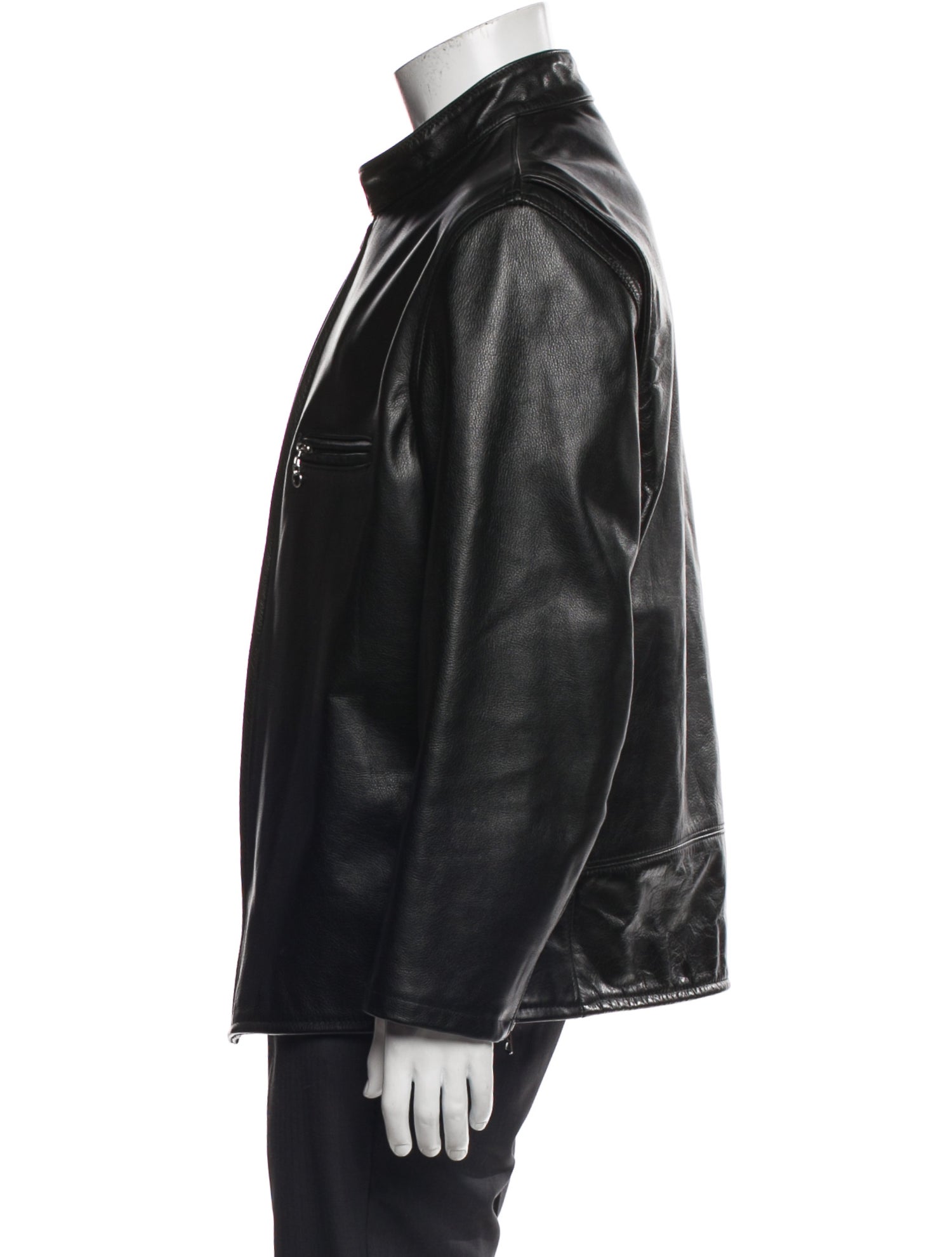 Schott NYC Leather Moto Jacket