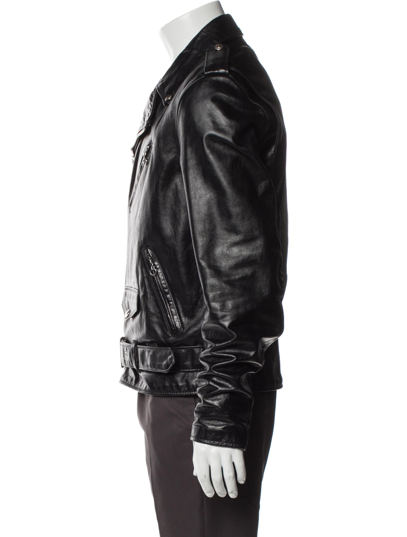 Schott NYC Leather Moto Jacket