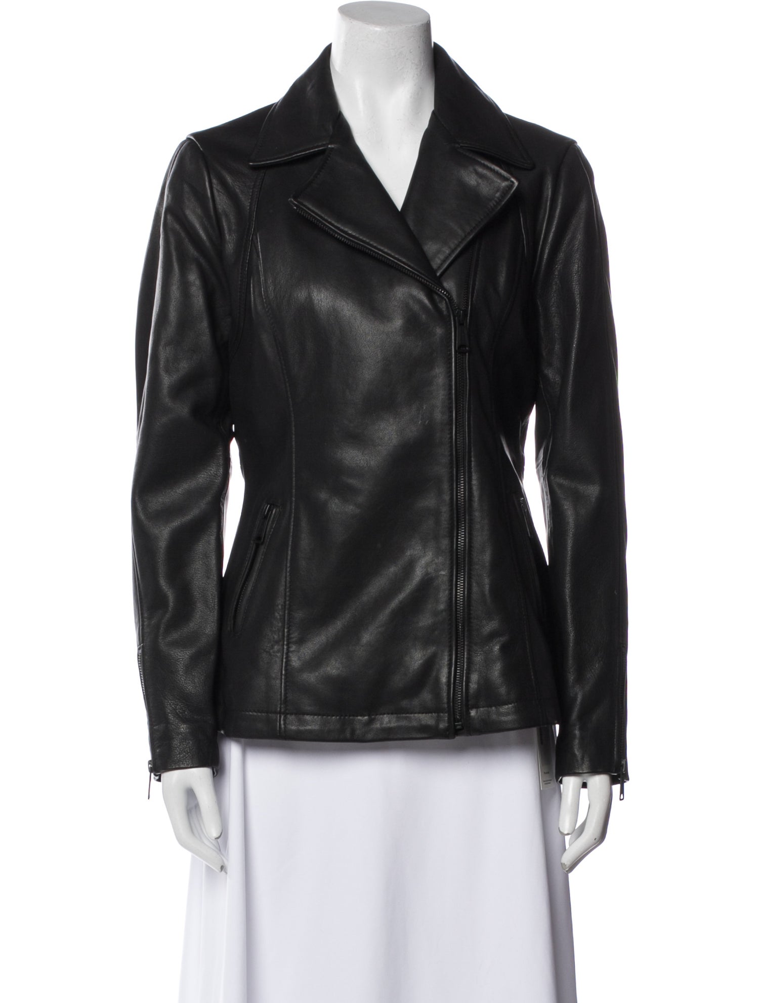 Schott NYC Leather Biker Jacket