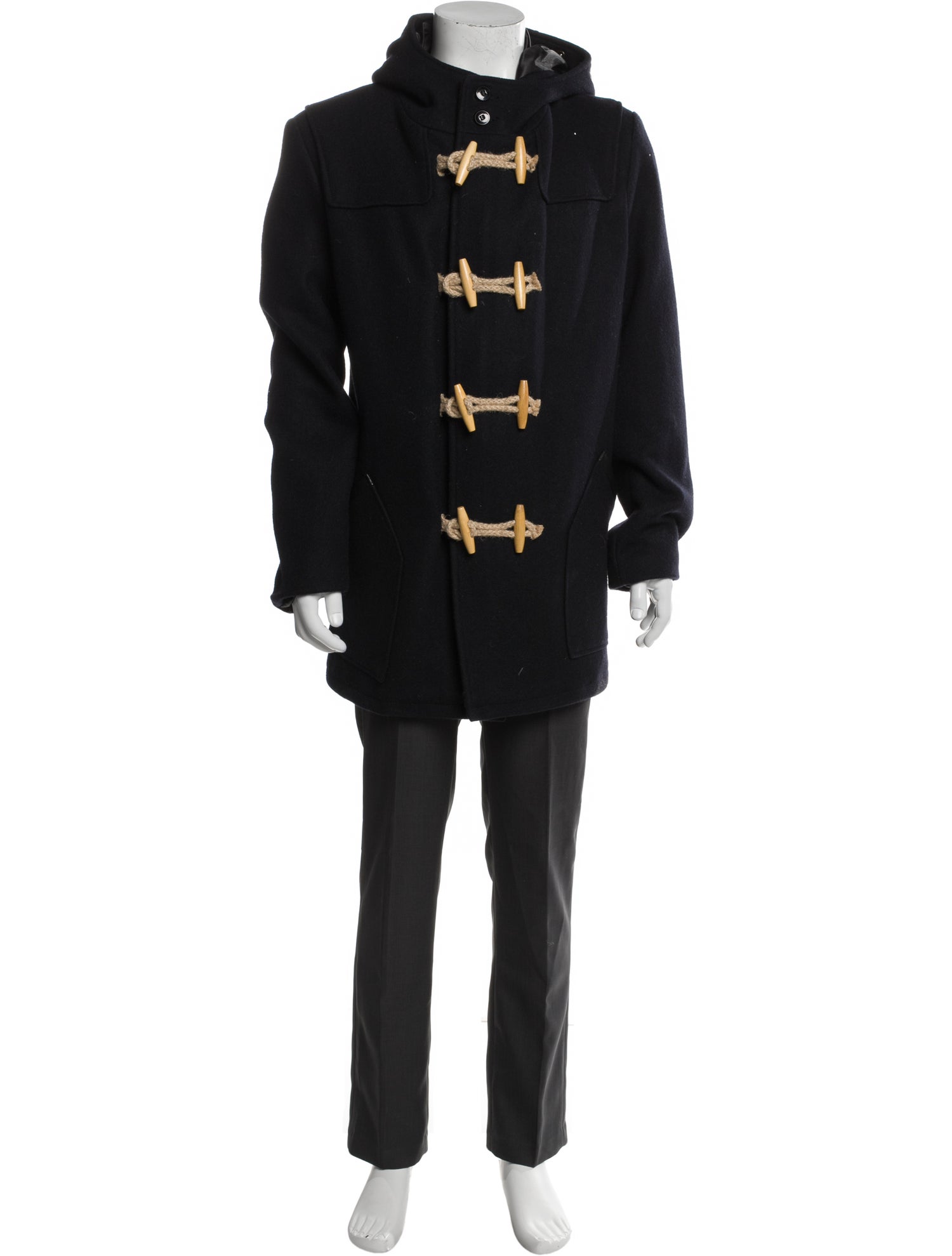 Schott NYC Wool Graphic Print Parka