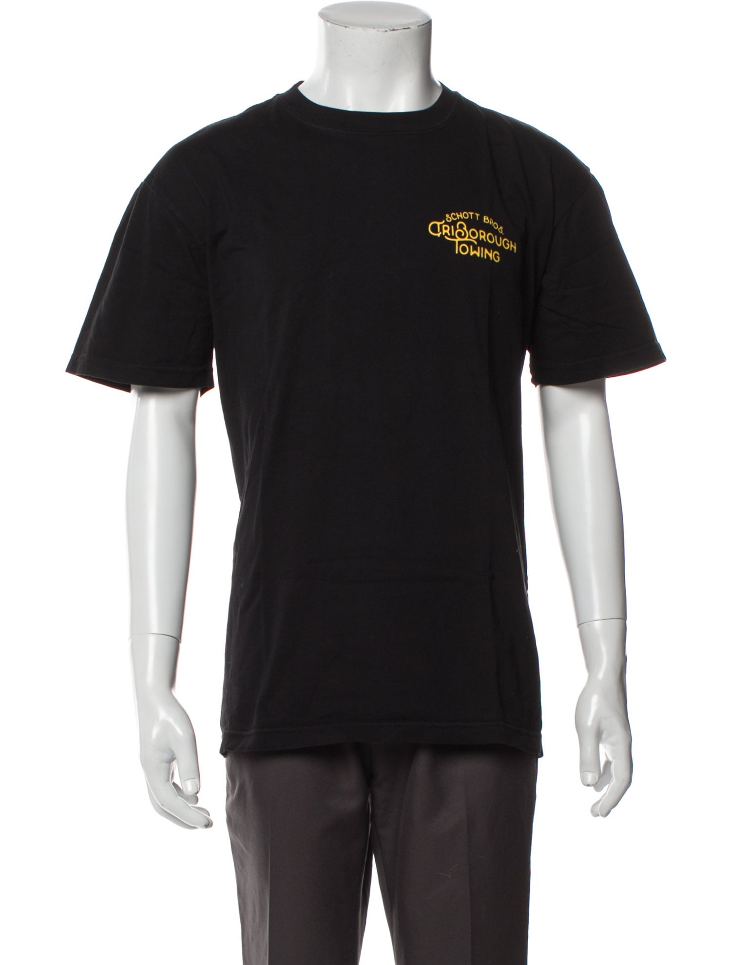 Schott NYC Graphic Print Crew Neck T-Shirt