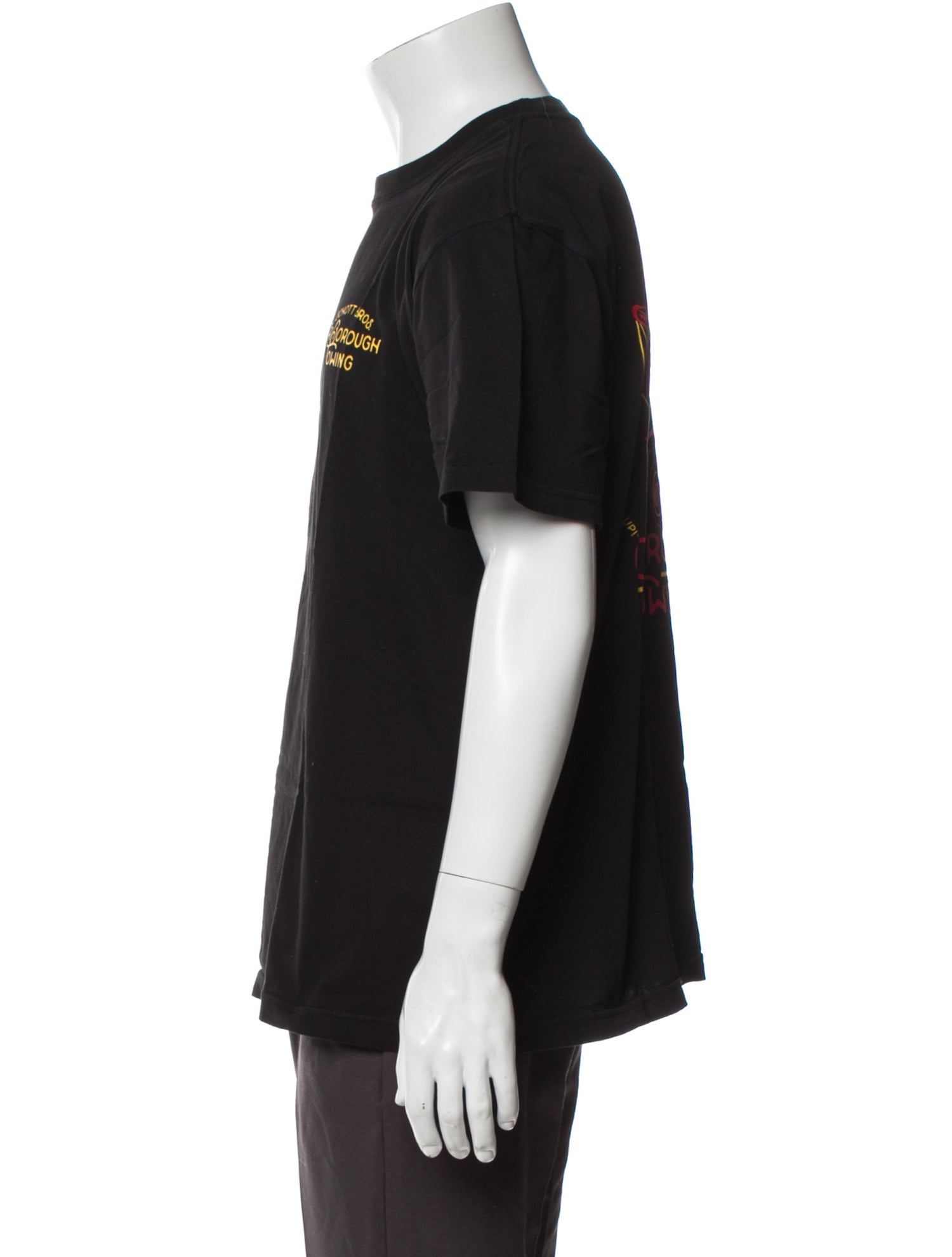 Schott NYC Graphic Print Crew Neck T-Shirt