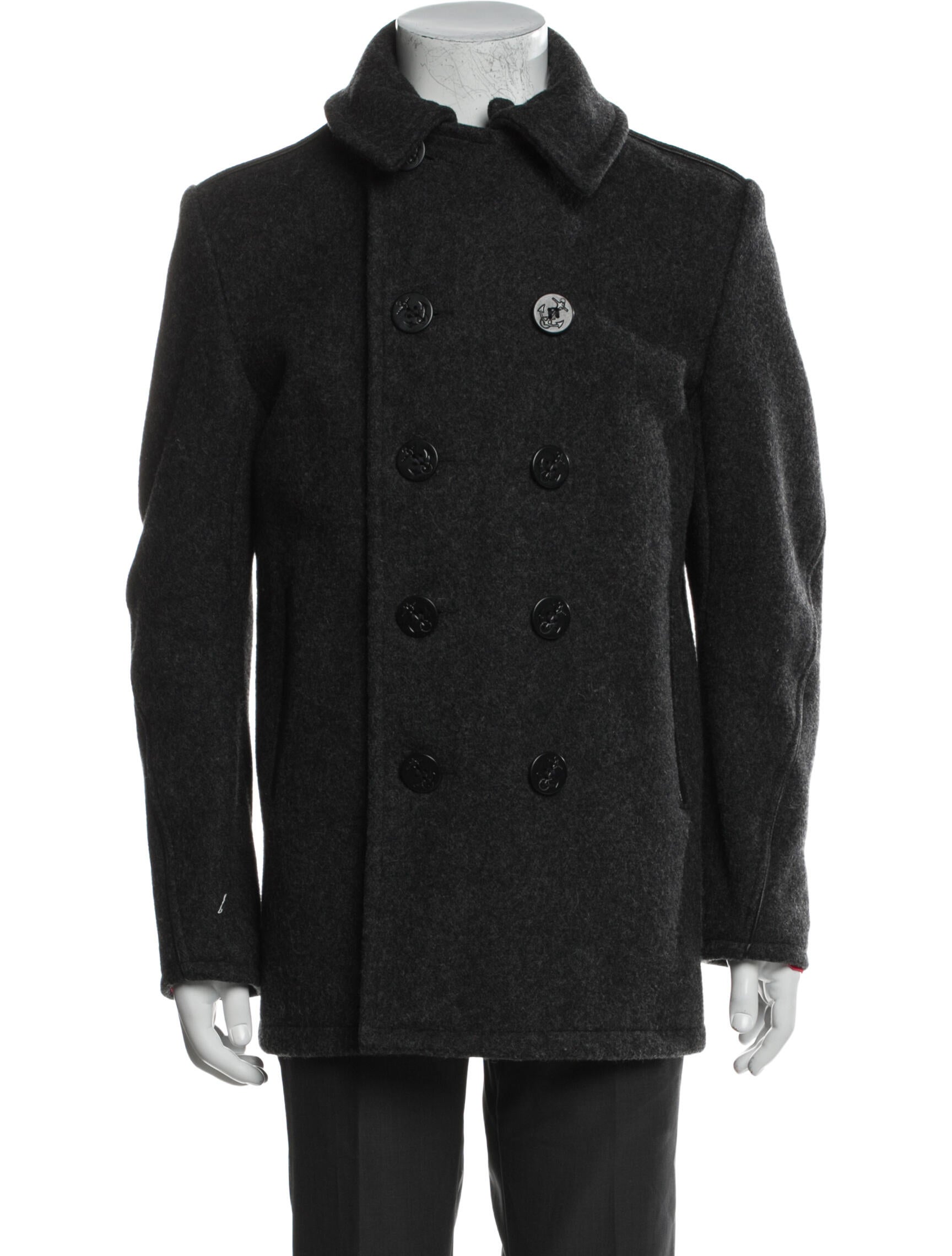Schott NYC Wool Peacoat