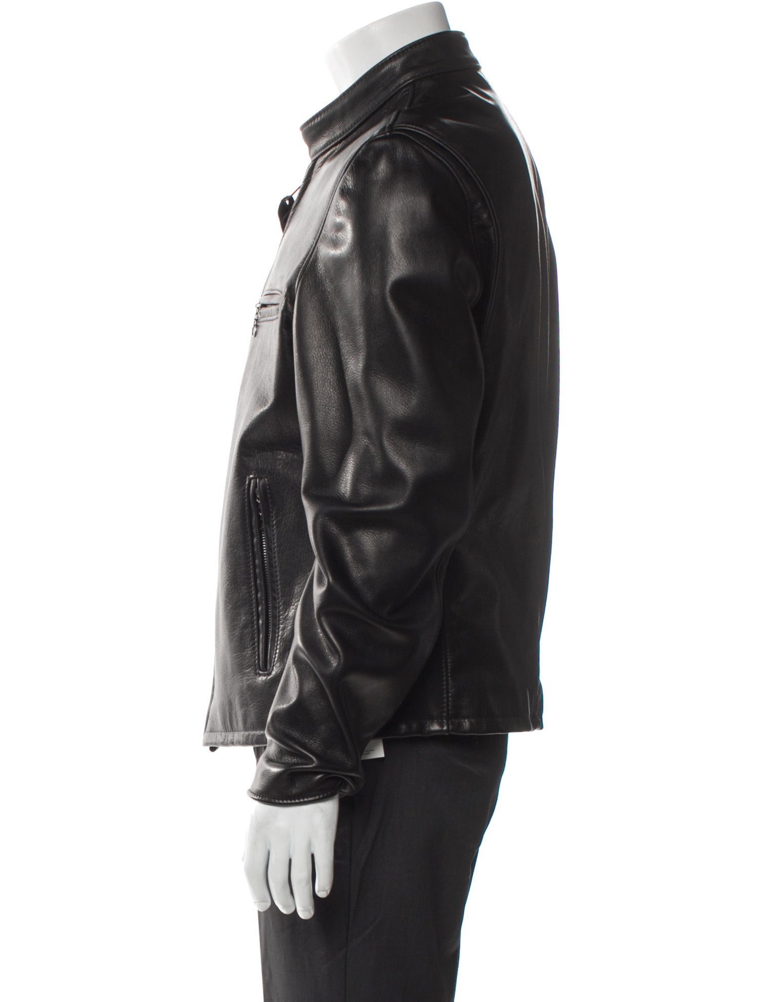 Schott NYC Leather Moto Jacket