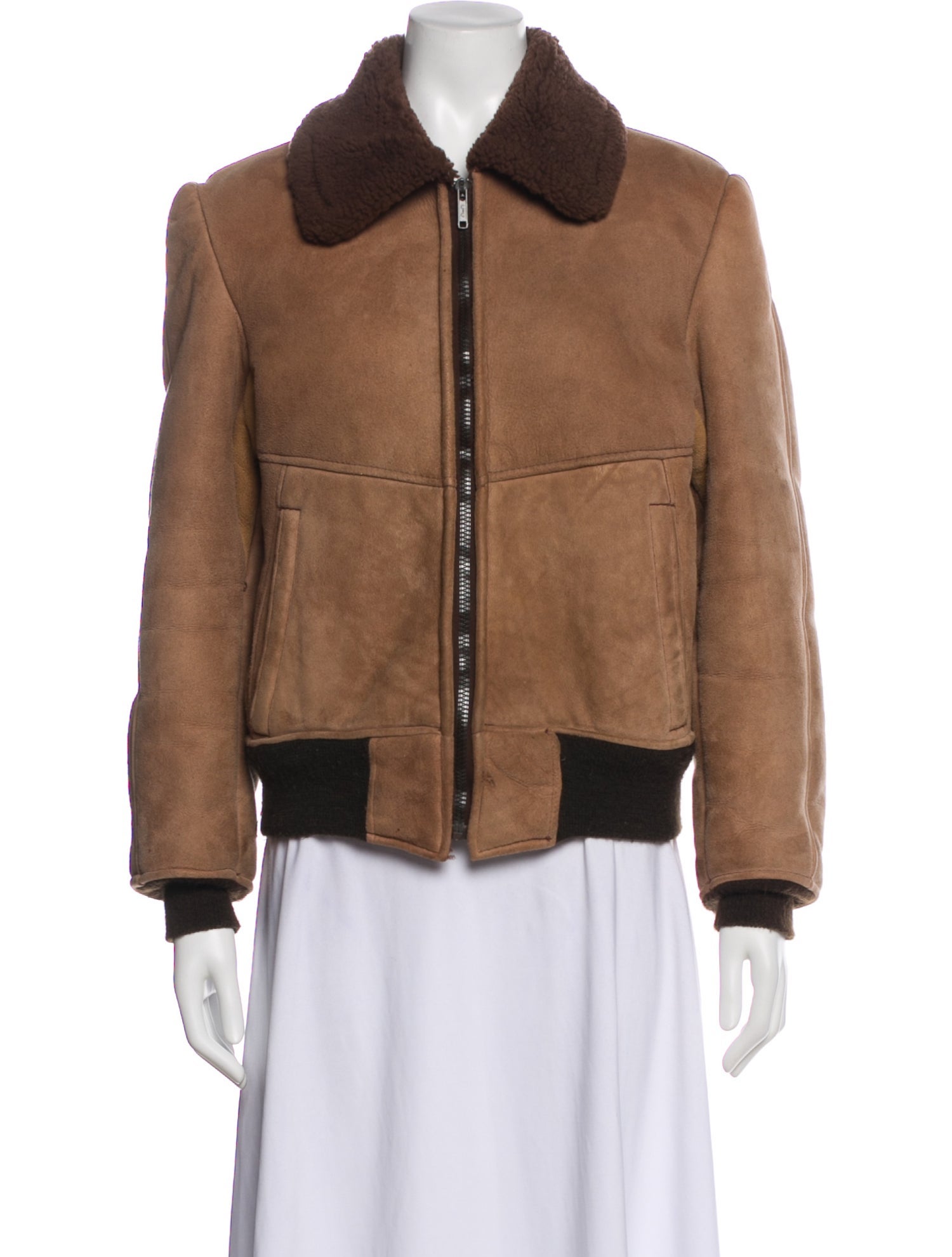 Schott NYC Faux Fur Jacket