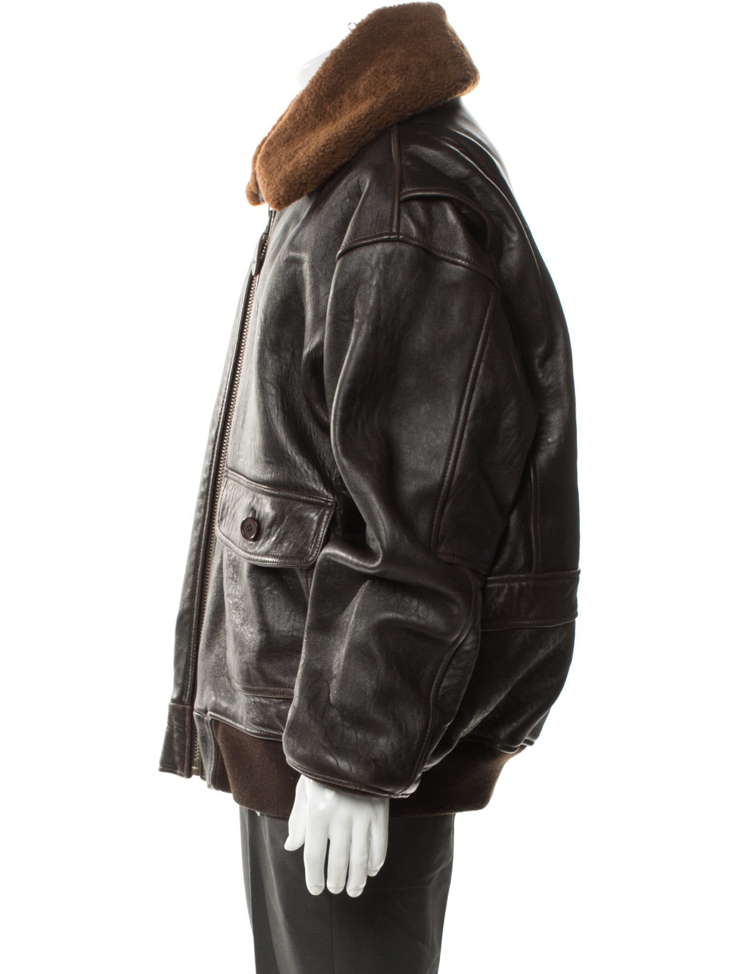 Schott NYC Wings of Gold G-1 Bomber Leather Parka