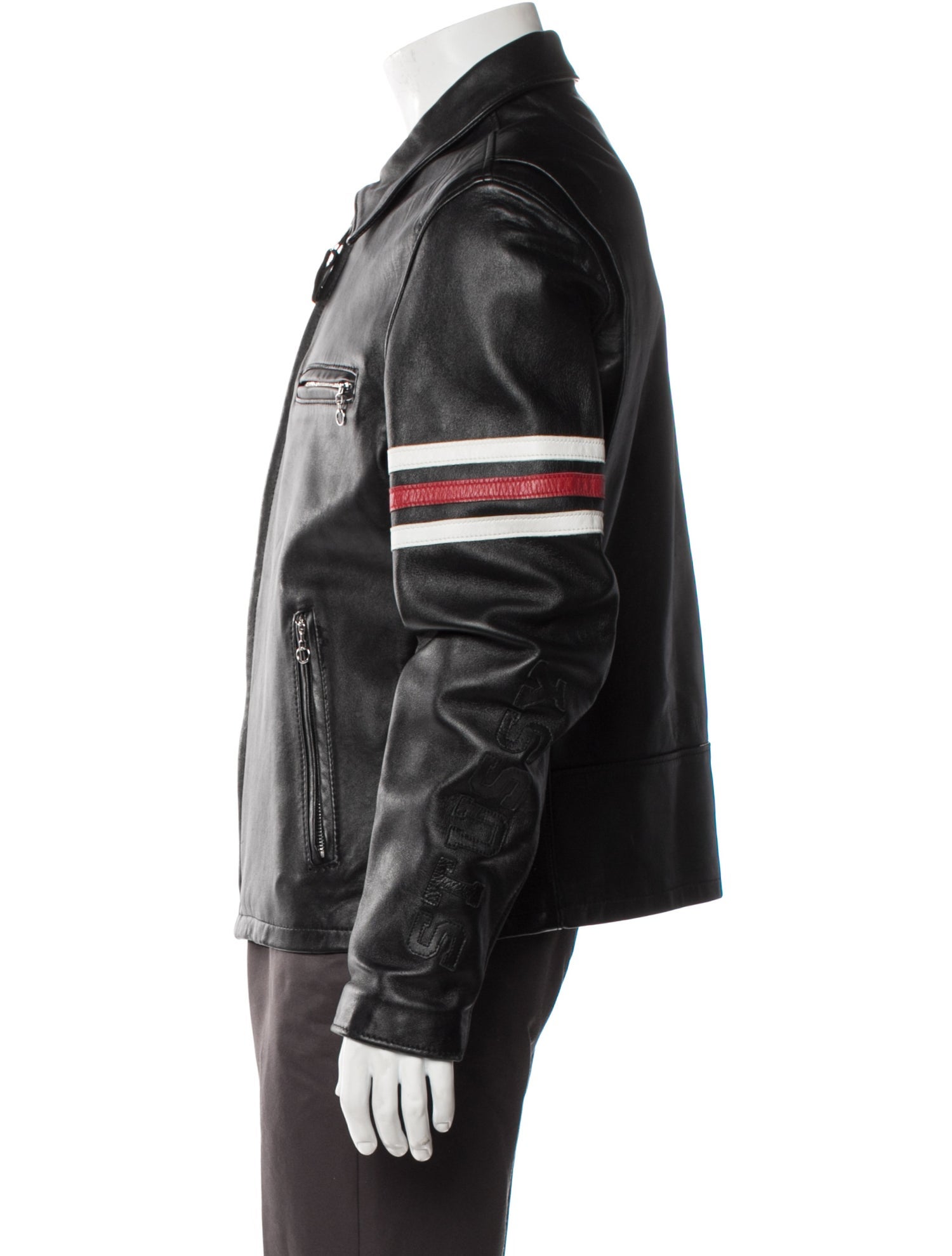 Stüssy Lambskin Moto Jacket