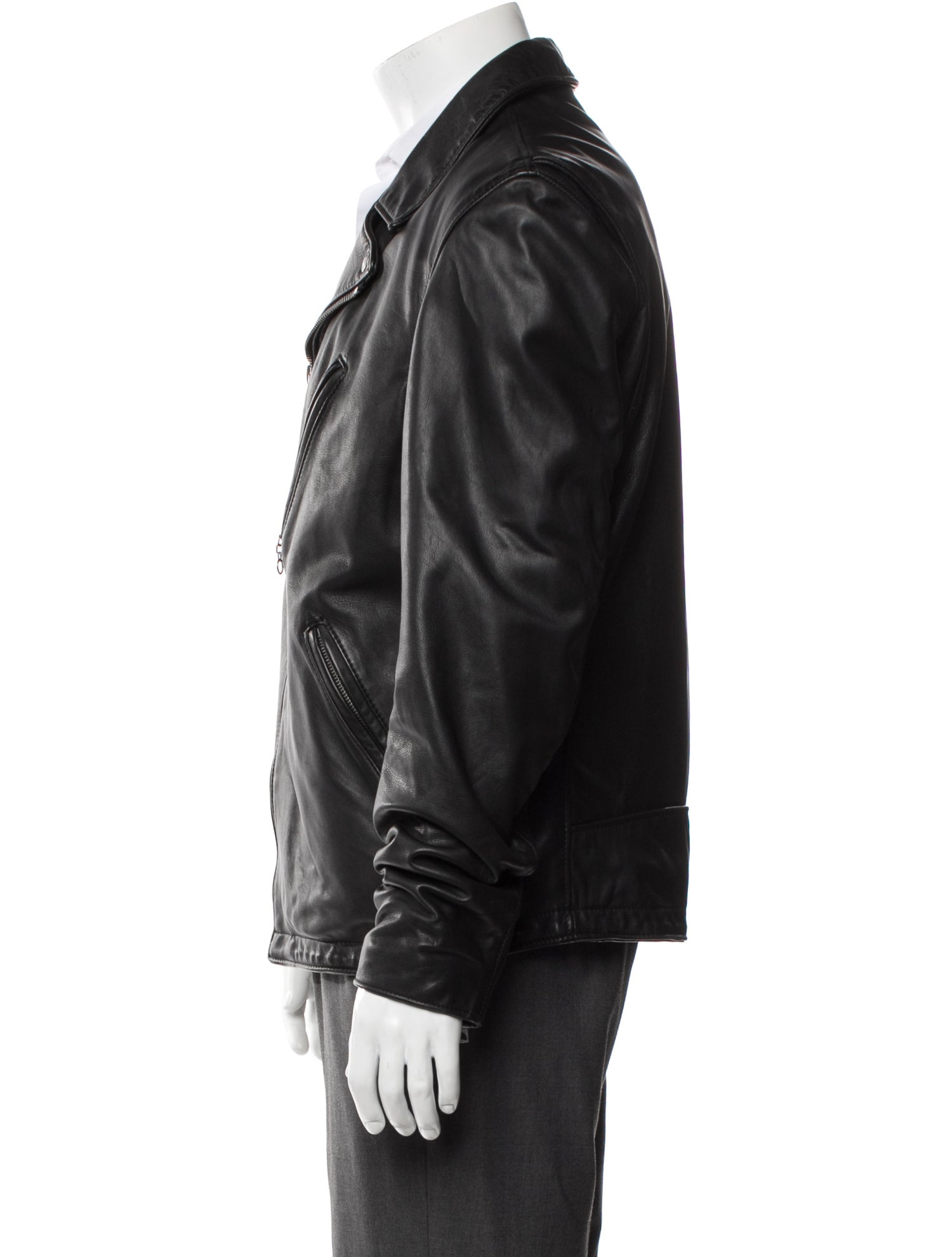 Damir Doma Leather Jacket - Brown Outerwear, Clothing - DDM20946