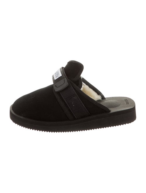 Suicoke Suede Slippers black