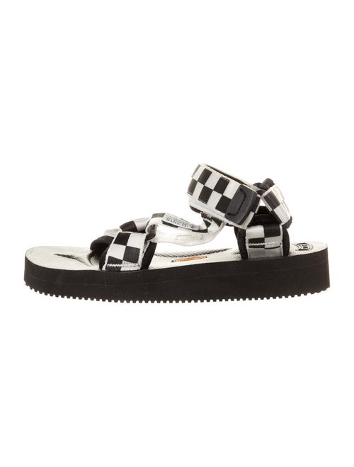 Suicoke Printed Sandals w/ Tags Black