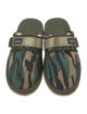 Suicoke Suede Printed Slippers
