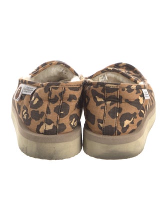 Suicoke Animal Print Loafers