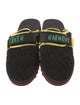 Suicoke Wool Colorblock Pattern Mules