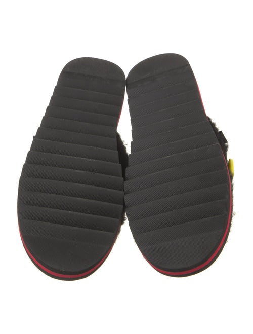 Suicoke Wool Colorblock Pattern Mules