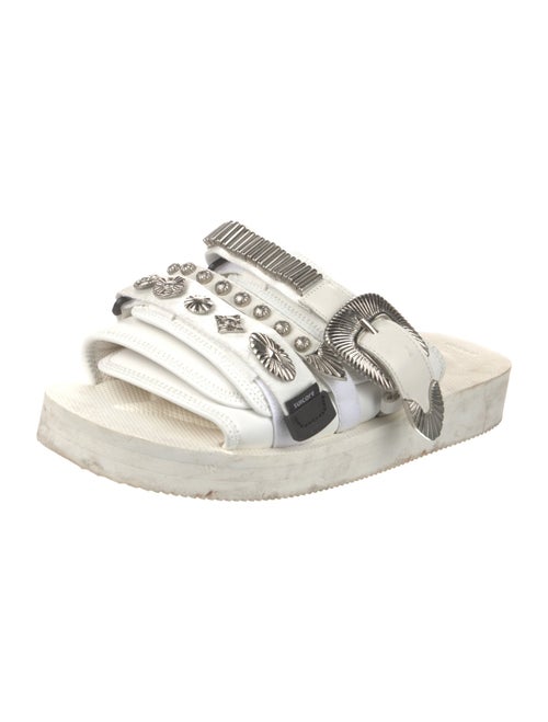 Suicoke Leather Slides