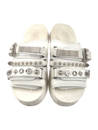 Suicoke Leather Slides