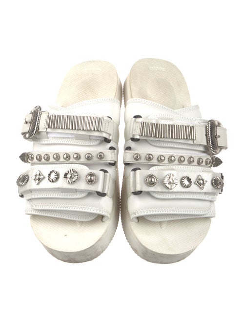 Suicoke Leather Slides