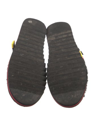Suicoke Embroidered Accent Slides