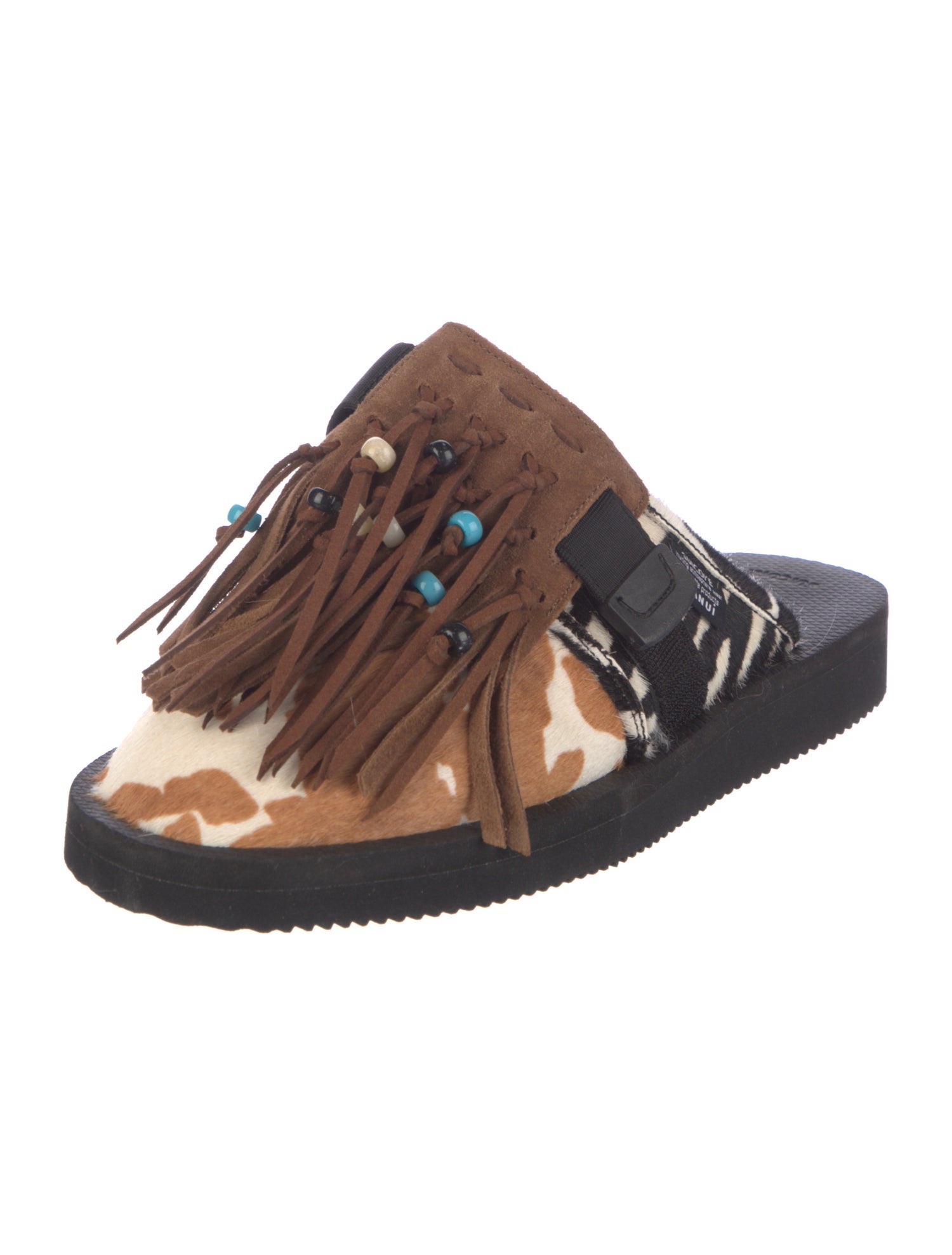 Suicoke Ponyhair Printed Mules